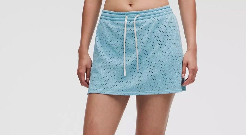 NWT Lululemon Ace Advantage High-Rise Knit Mesh Tennis Skirt